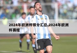 2024年欧洲杯得分汇总,2024年欧洲杯赛程