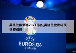 英格兰欧洲杯2024排名,英格兰欧洲杯预选赛成绩