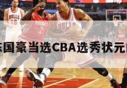 包含陈国豪当选CBA选秀状元的词条