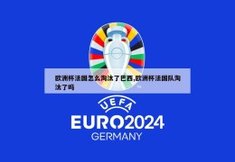 欧洲杯法国怎么淘汰了巴西,欧洲杯法国队淘汰了吗