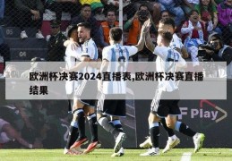 欧洲杯决赛2024直播表,欧洲杯决赛直播结果