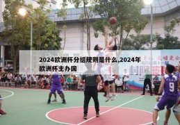 2024欧洲杯分组规则是什么,2024年欧洲杯主办国