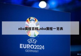 nba赛程百科,nba赛程一览表